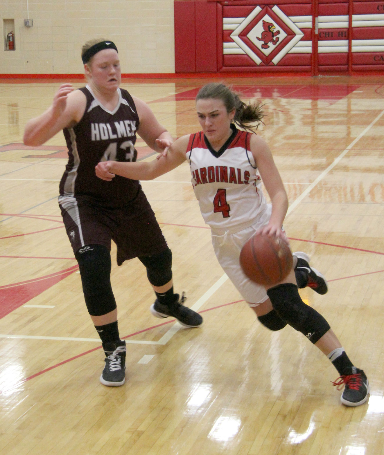 Holmen at Chi-Hi girls basketball 1-2-18